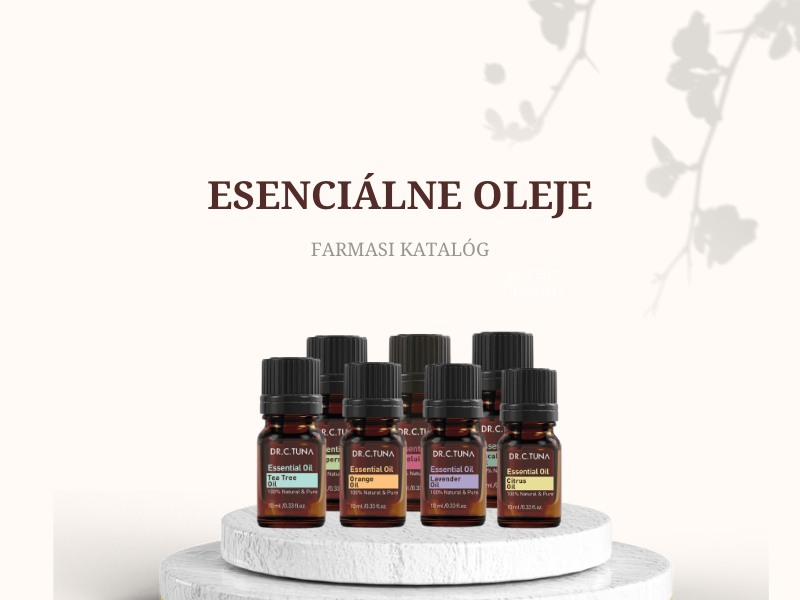 esencialne oleje farmasi