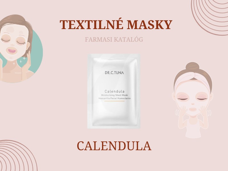 textilne masky calendula